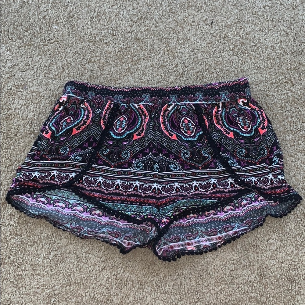 LA Hearts comfy shorts